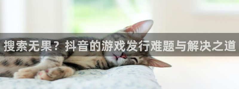 pp电子官网官网注册账号怎么注册：搜索无果？抖音的游戏发行难题与解决之道